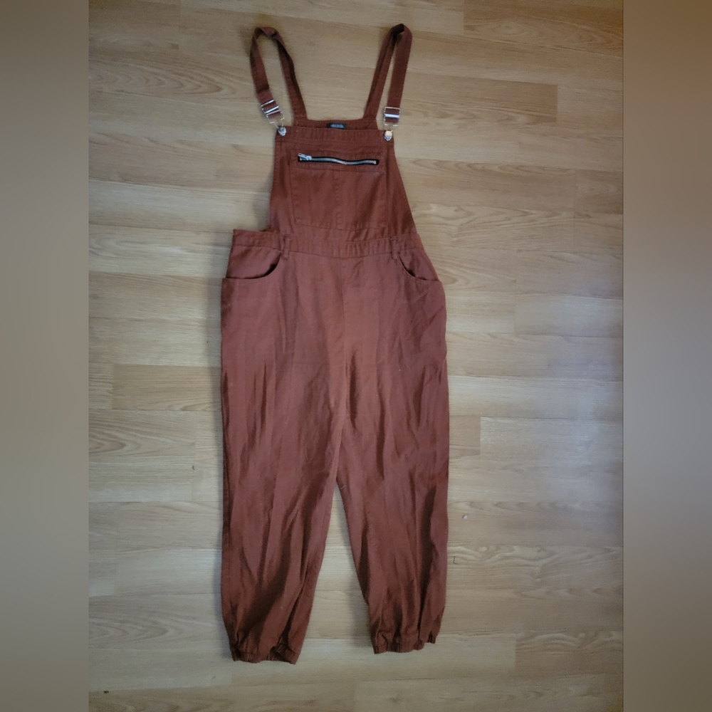 Orange overalls